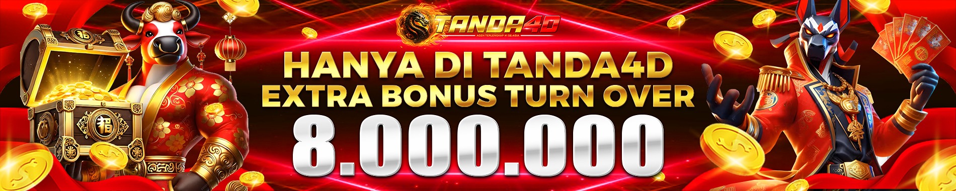 TANDA4D EXTRA BONUS TURN OVER